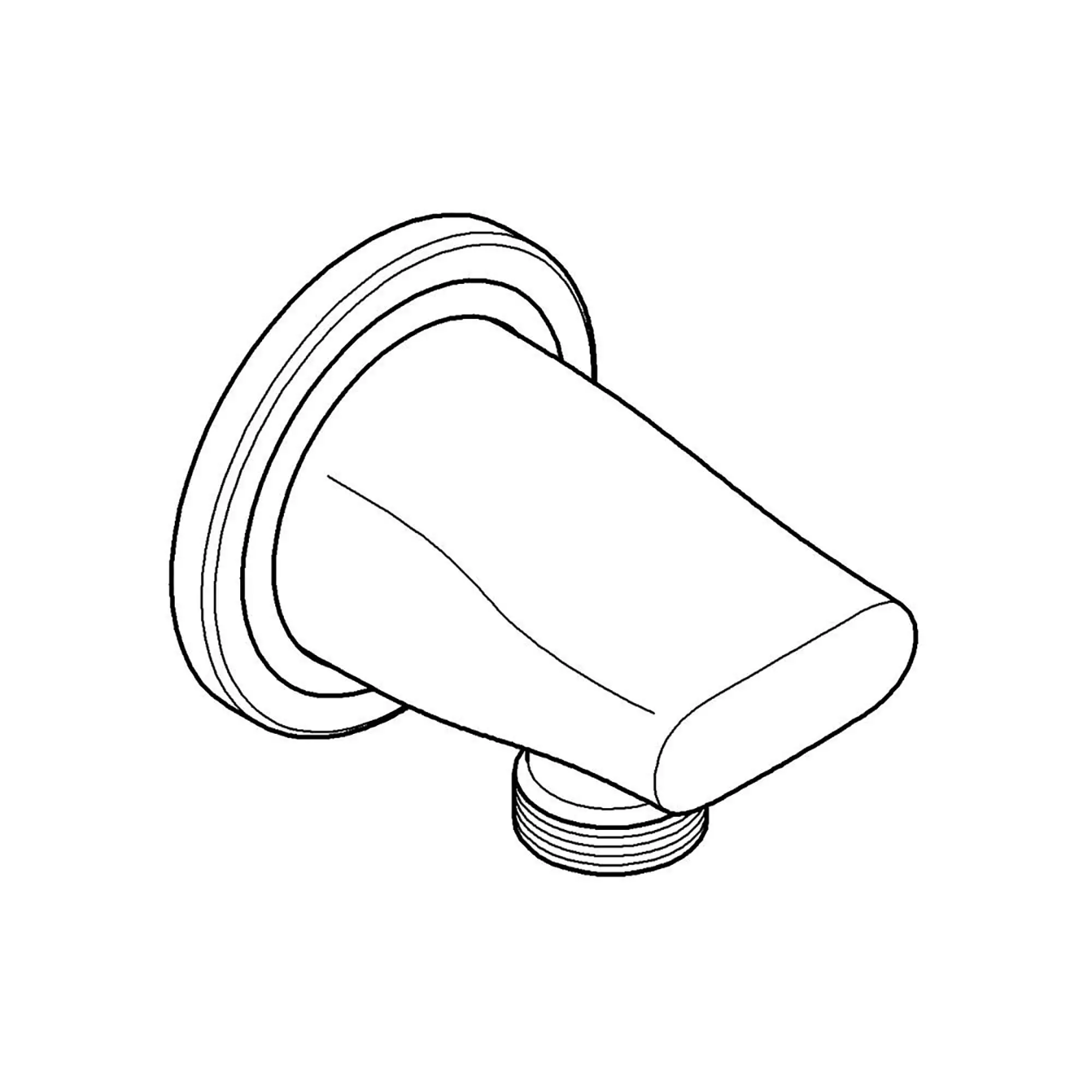 Shower Outlet Elbow